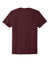Jerzees 363M Mens Classics Short Sleeve Crewneck T-Shirt Maroon Flat Back