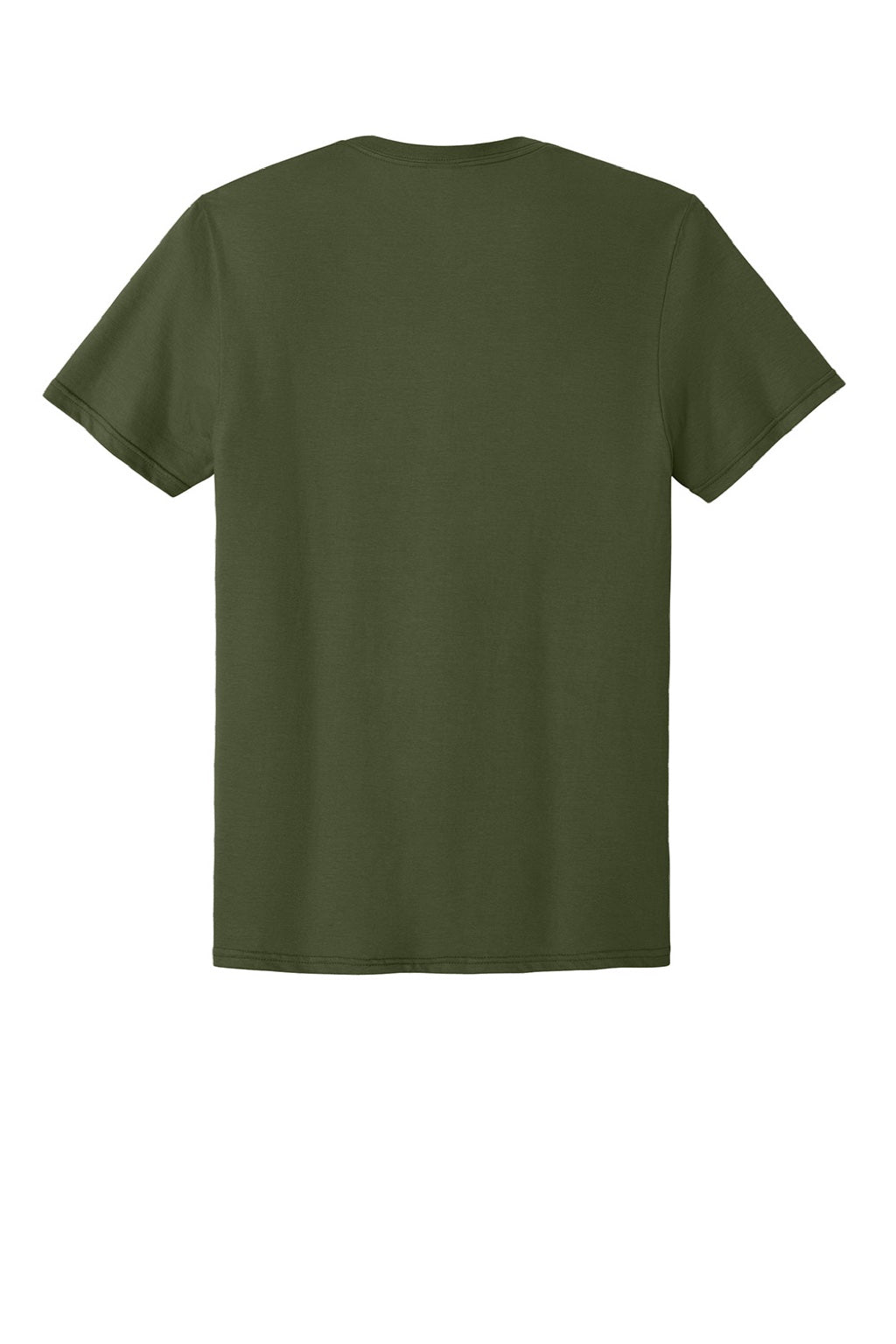 Jerzees 363M Mens Classics Short Sleeve Crewneck T-Shirt Military Green Flat Back