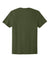 Jerzees 363M Mens Classics Short Sleeve Crewneck T-Shirt Military Green Flat Back