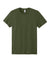 Jerzees 363M Mens Classics Short Sleeve Crewneck T-Shirt Military Green Flat Front