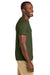 Jerzees 363M Mens Classics Short Sleeve Crewneck T-Shirt Military Green Model Side