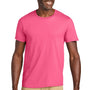 Jerzees Mens Classics Short Sleeve Crewneck T-Shirt - Neon Pink