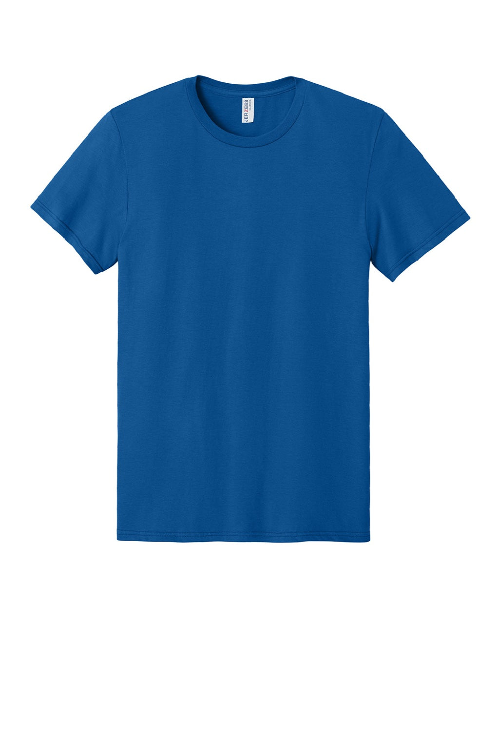 Jerzees 363M Mens Classics Short Sleeve Crewneck T-Shirt Royal Blue Flat Front
