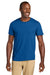 Jerzees 363M Mens Classics Short Sleeve Crewneck T-Shirt Royal Blue Model Front