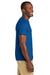 Jerzees 363M Mens Classics Short Sleeve Crewneck T-Shirt Royal Blue Model Side