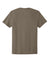 Jerzees 363M Mens Classics Short Sleeve Crewneck T-Shirt Safari Brown Flat Back