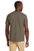 Jerzees 363M Mens Classics Short Sleeve Crewneck T-Shirt Safari Brown Model Back