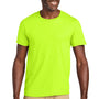 Jerzees Mens Classics Short Sleeve Crewneck T-Shirt - Safety Green