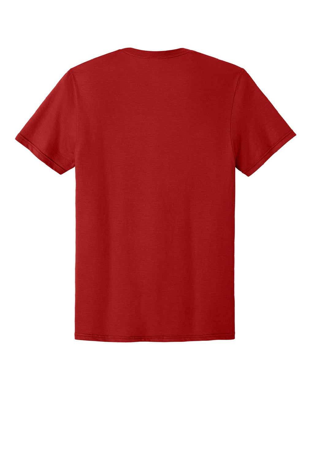 Jerzees 363M Mens Classics Short Sleeve Crewneck T-Shirt True Red Flat Back