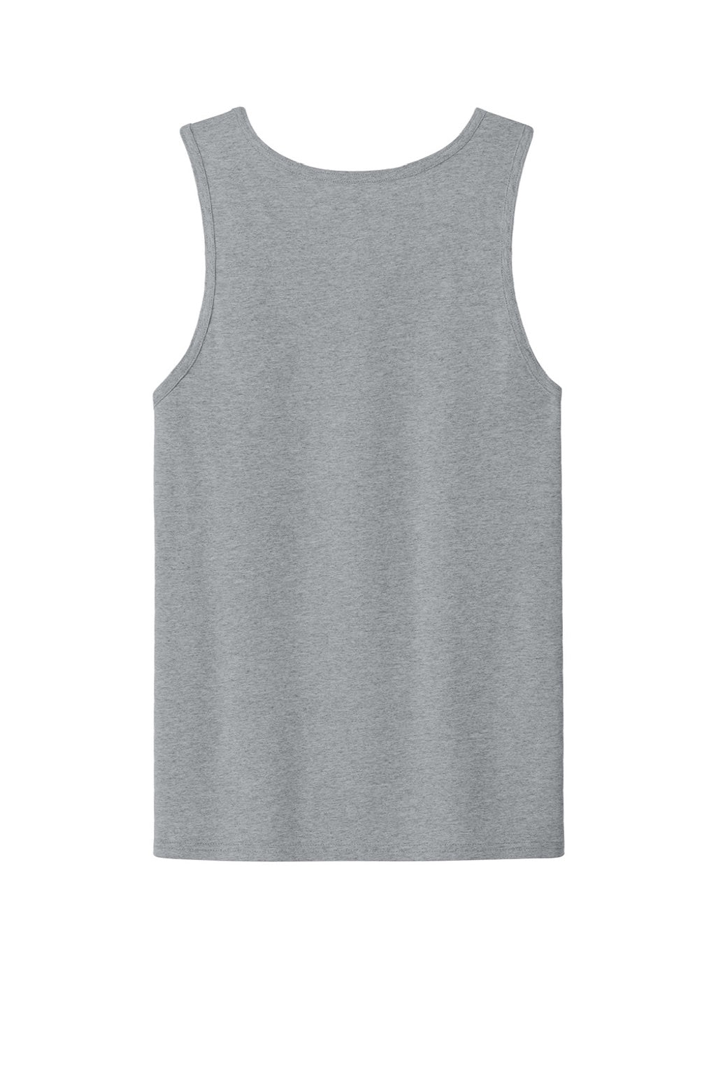 Jerzees 363TK Mens Classic Cotton Tank Top Heather Grey Flat Back