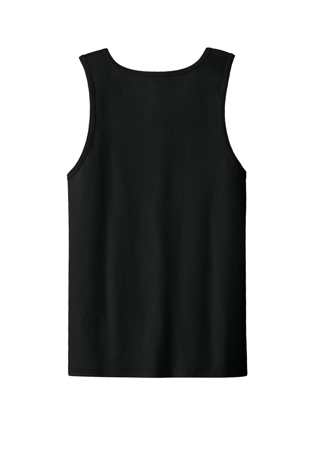 Jerzees 363TK Mens Classic Cotton Tank Top Ink Black Flat Back