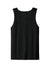 Jerzees 363TK Mens Classic Cotton Tank Top Ink Black Flat Back