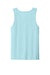 Jerzees 363TK Mens Classic Cotton Tank Top Breezy Blue Flat Back