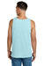 Jerzees 363TK Mens Classic Cotton Tank Top Breezy Blue Model Back