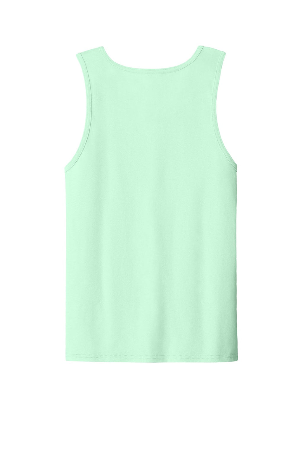 Jerzees 363TK Mens Classic Cotton Tank Top Mint To Be Green Flat Back