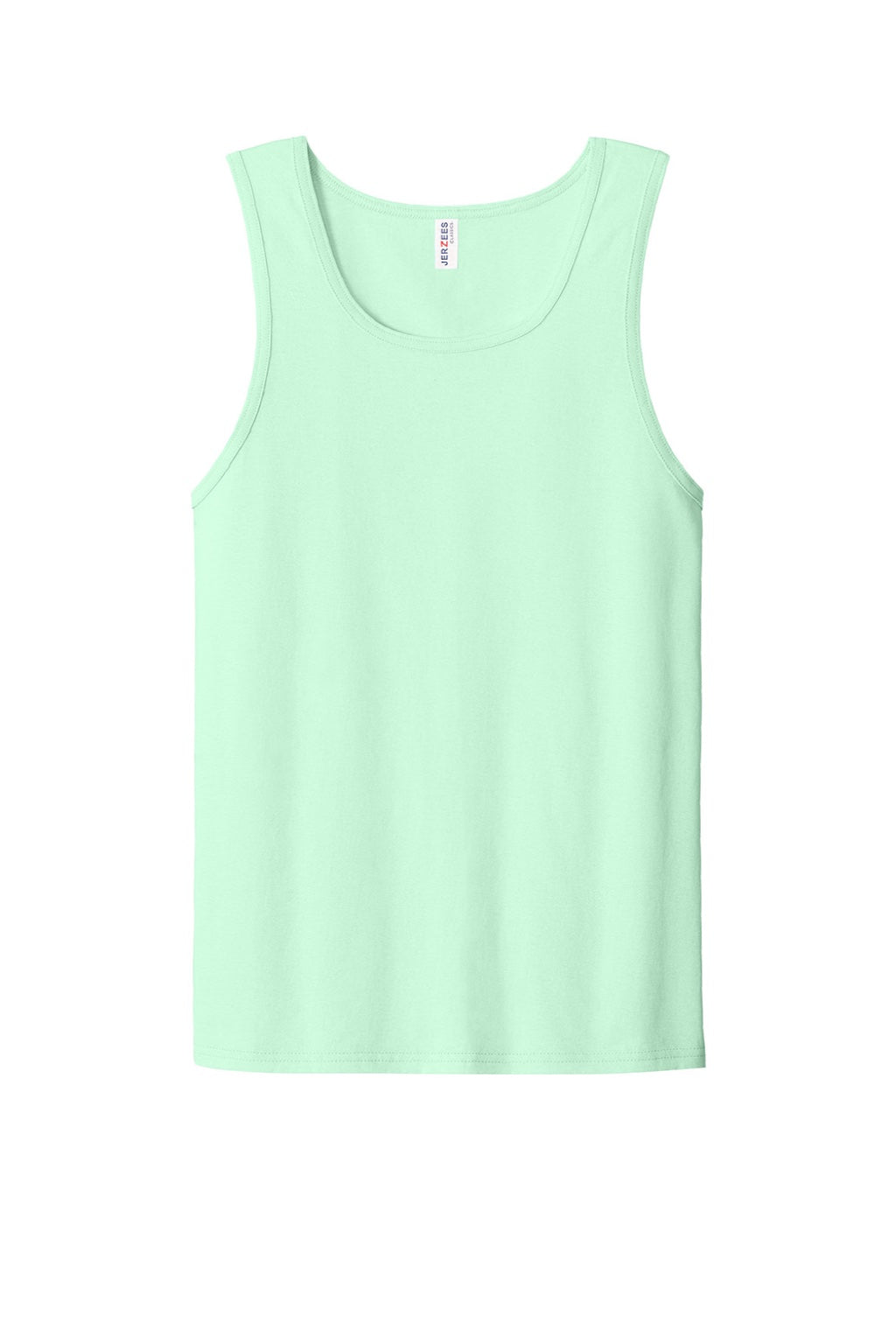 Jerzees 363TK Mens Classic Cotton Tank Top Mint To Be Green Flat Front
