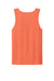 Jerzees 363TK Mens Classic Cotton Tank Top Heather Retro Coral Orange Flat Back