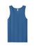 Jerzees 363TK Mens Classic Cotton Tank Top Retro Heather Royal Blue Flat Front