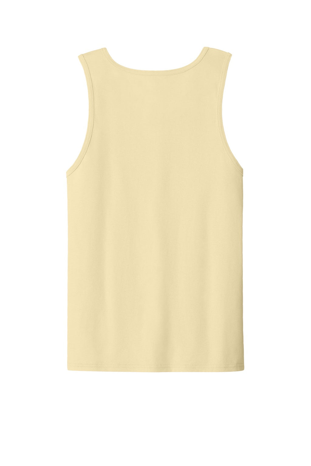 Jerzees 363TK Mens Classic Cotton Tank Top Surf Yellow Flat Back
