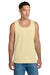 Jerzees 363TK Mens Classic Cotton Tank Top Surf Yellow Model Front