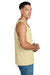 Jerzees 363TK Mens Classic Cotton Tank Top Surf Yellow Model Side