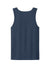 Jerzees 363TK Mens Classic Cotton Tank Top Heather Vintage Navy Blue Flat Back