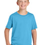 Jerzees Youth Classics Short Sleeve Crewneck T-Shirt - Aquatic Blue