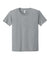 Jerzees 363Y Youth Classics Short Sleeve Crewneck T-Shirt Heather Grey Flat Front