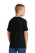 Jerzees 363Y Youth Classics Short Sleeve Crewneck T-Shirt Black Ink Model Back