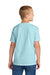 Jerzees 363Y Youth Classics Short Sleeve Crewneck T-Shirt Breezy Blue Model Back