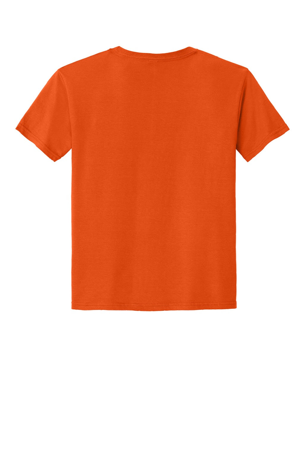 Jerzees 363Y Youth Classics Short Sleeve Crewneck T-Shirt Burnt Orange Flat Back