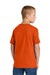 Jerzees 363Y Youth Classics Short Sleeve Crewneck T-Shirt Burnt Orange Model Back