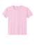 Jerzees 363Y Youth Classics Short Sleeve Crewneck T-Shirt Classic Pink Flat Front