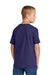 Jerzees 363Y Youth Classics Short Sleeve Crewneck T-Shirt Deep Purple Model Back