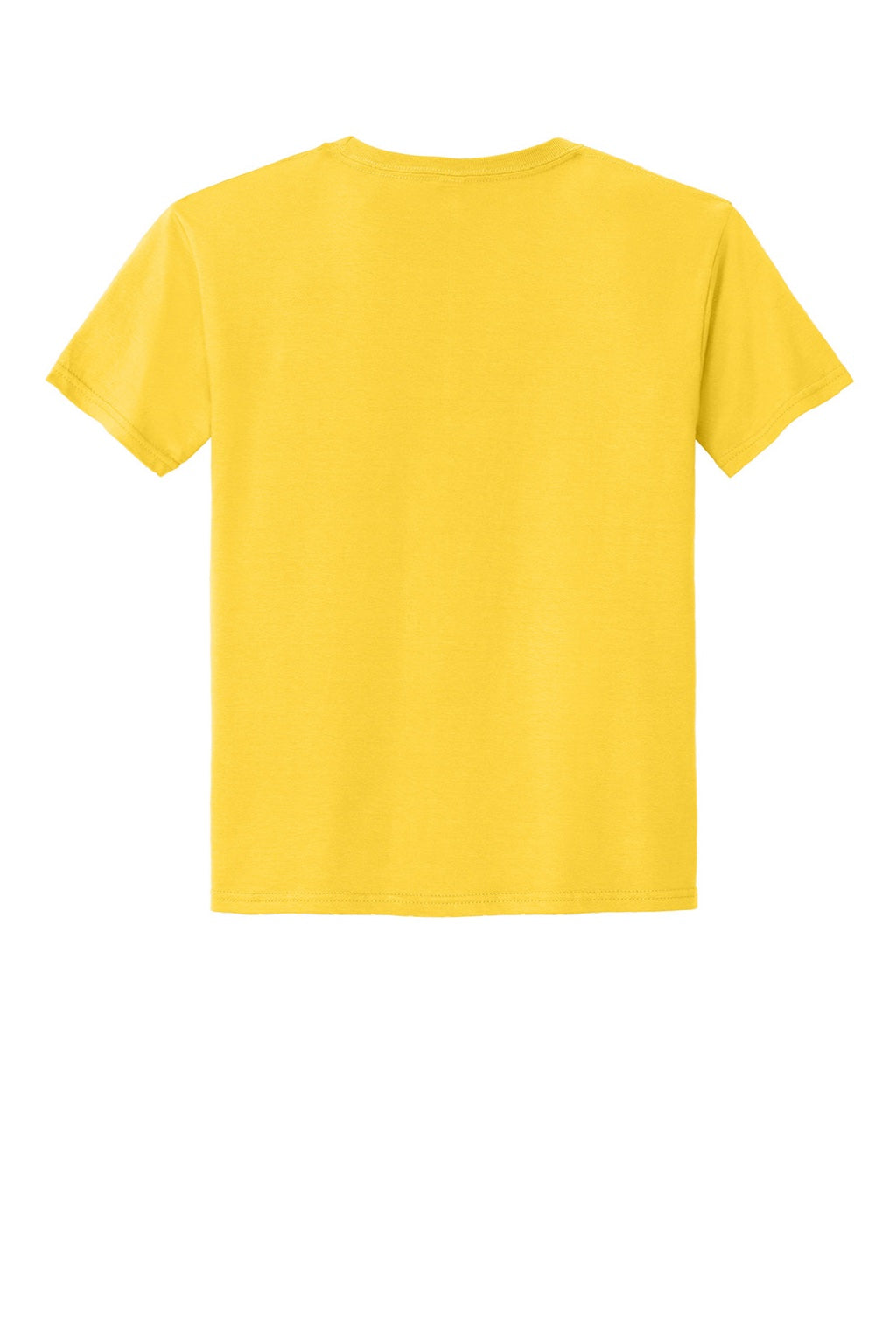 Jerzees 363Y Youth Classics Short Sleeve Crewneck T-Shirt Island Yellow Flat Back