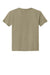 Jerzees 363Y Youth Classics Short Sleeve Crewneck T-Shirt Khaki Brown Flat Back