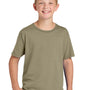 Jerzees Youth Classics Short Sleeve Crewneck T-Shirt - Khaki Brown