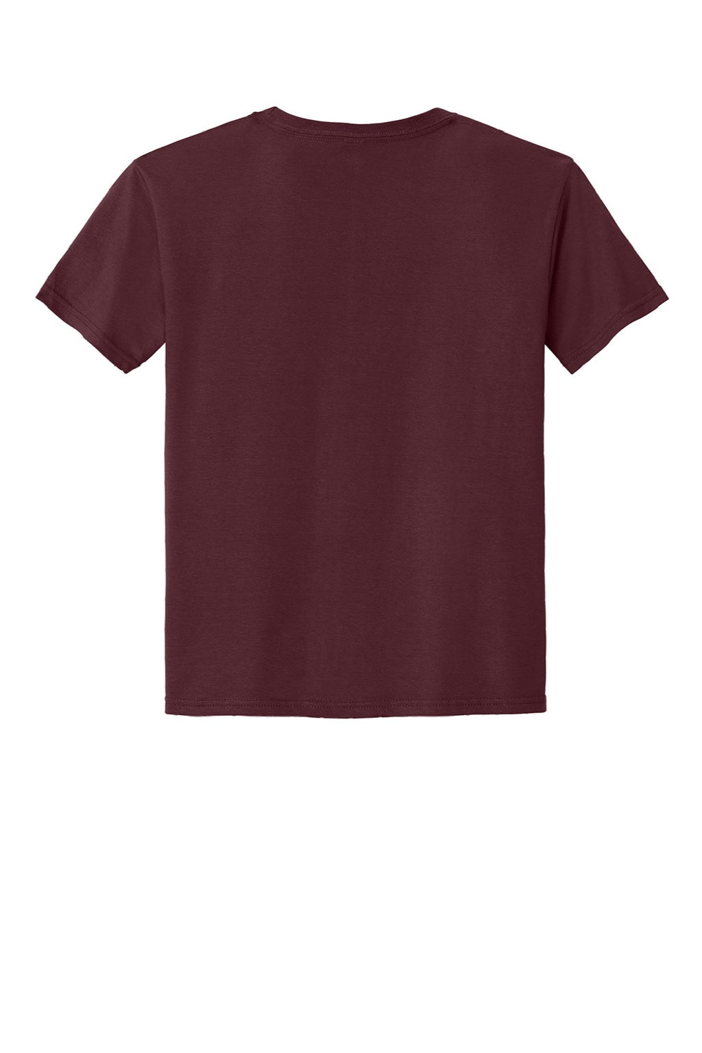 Jerzees 363Y Youth Classics Short Sleeve Crewneck T-Shirt Maroon Flat Back