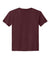 Jerzees 363Y Youth Classics Short Sleeve Crewneck T-Shirt Maroon Flat Back