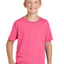 Jerzees Youth Classics Short Sleeve Crewneck T-Shirt - Neon Pink