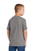 Jerzees 363Y Youth Classics Short Sleeve Crewneck T-Shirt Rock Grey Model Back