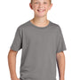 Jerzees Youth Classics Short Sleeve Crewneck T-Shirt - Rock Grey