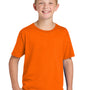 Jerzees Youth Classics Short Sleeve Crewneck T-Shirt - Safety Orange