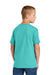 Jerzees 363Y Youth Classics Short Sleeve Crewneck T-Shirt Scuba Blue Model Back