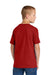 Jerzees 363Y Youth Classics Short Sleeve Crewneck T-Shirt True Red Model Back