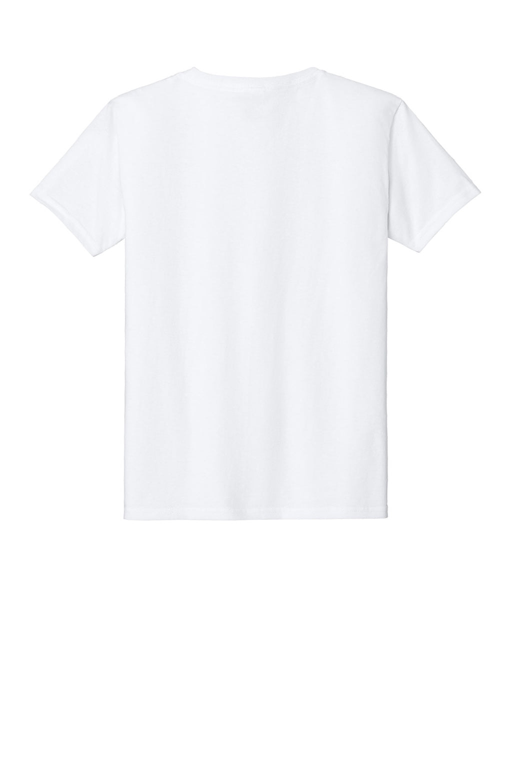 Jerzees 363Y Youth Classics Short Sleeve Crewneck T-Shirt White Flat Back