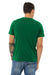 Bella + Canvas BC3650/3650 Mens Short Sleeve Crewneck T-Shirt Kelly Green Model Back