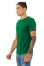 Bella + Canvas BC3650/3650 Mens Short Sleeve Crewneck T-Shirt Kelly Green Model 3Q