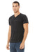 Bella + Canvas BC3005/3005/3655C Mens Jersey Short Sleeve V-Neck T-Shirt Black Marble Model 3Q