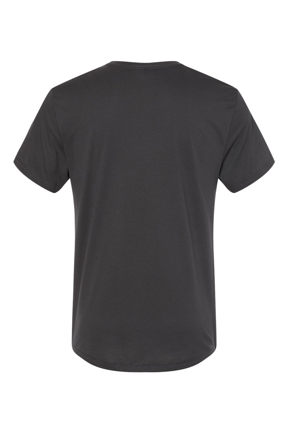 Alternative 6005 Mens Organic Short Sleeve Crewneck T-Shirt Earth Coal Grey Flat Back